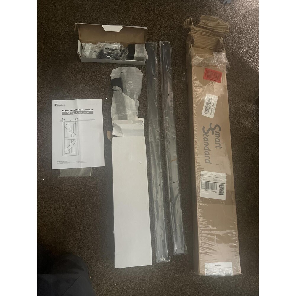 Smart Standard 6FT Single Barn Door Hardware Kit